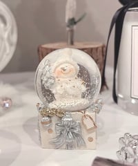 雪だるまミニスノードーム