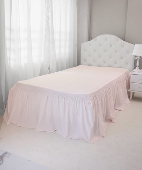 オリジナルフリルベッドカバー