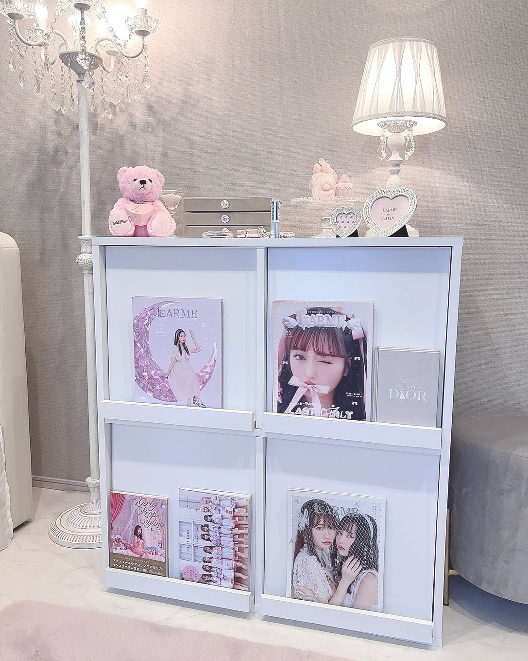 ♡ピュアホワイト　フラップラックアンティーク飾り家具♡ fit=scale-down,w=1200