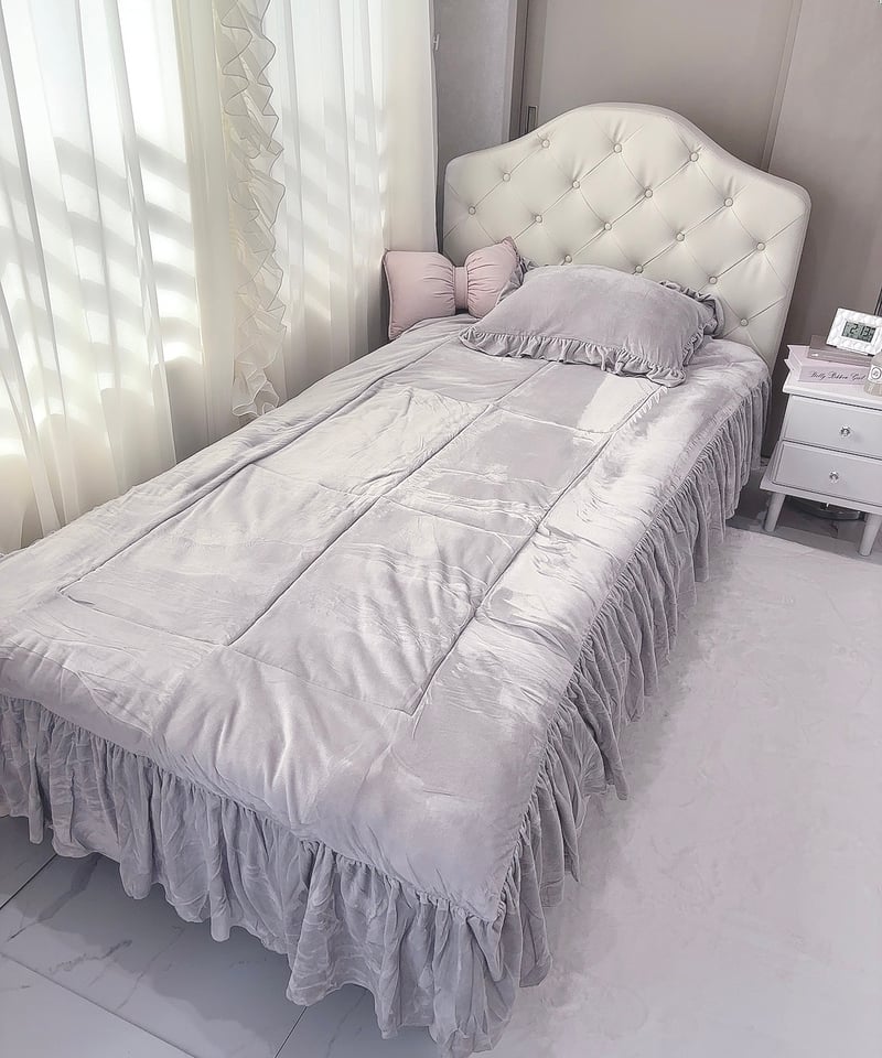 ふわとろフリル寝具カバー | LARME de LAPIN（ラルムドラパン）
