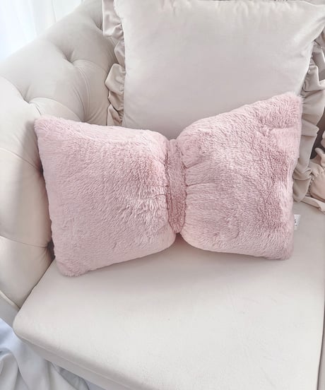 もちふわリボンクッション