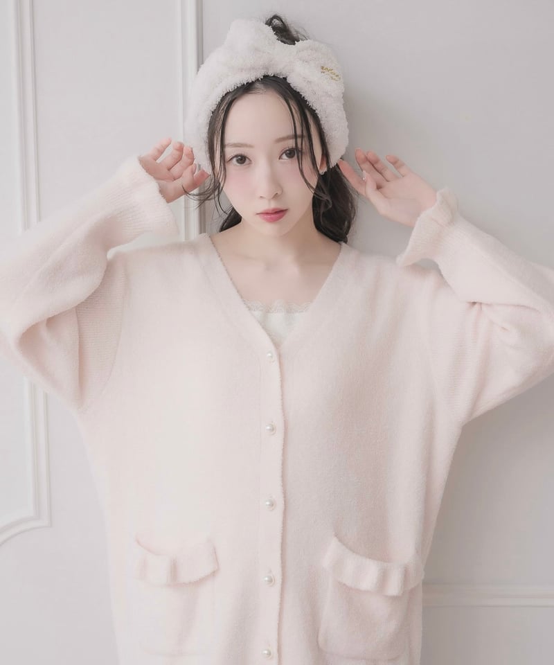 パールボタンニットカーディガン | LARME de LAPIN（ラルムドラパン）