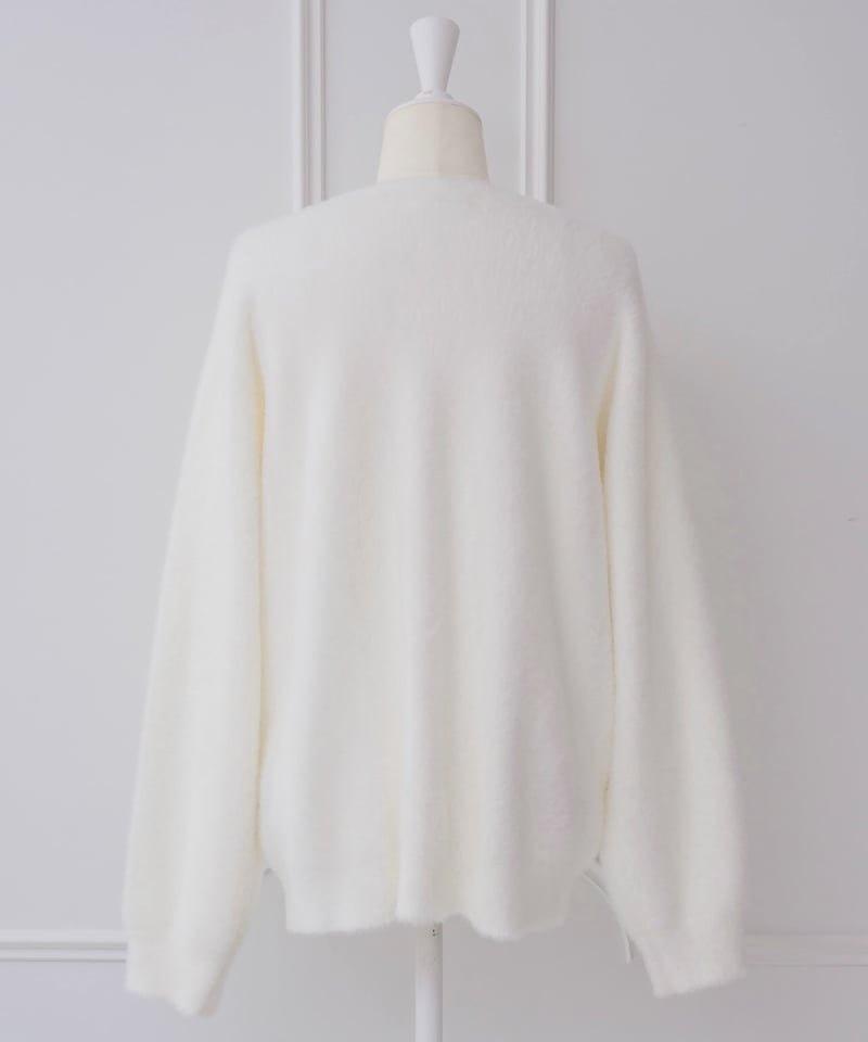 ビジューリボンニットカーディガン | LARME de LAPIN（ラルムドラパン）