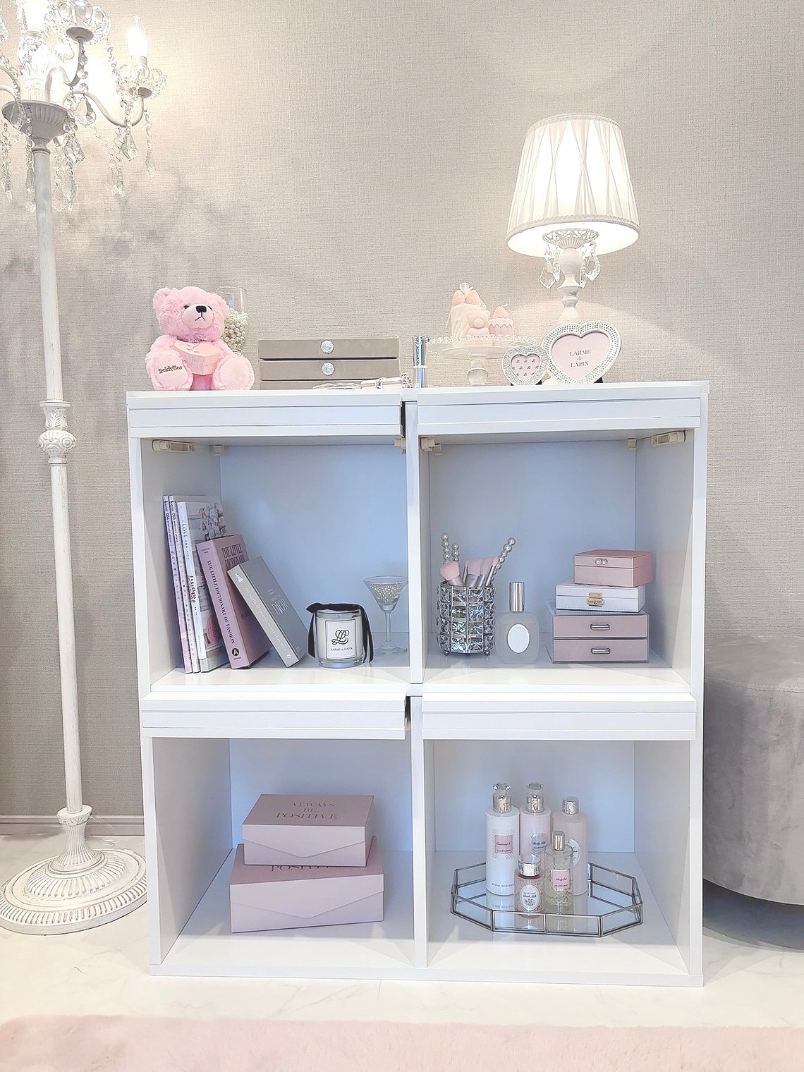 ♡ピュアホワイト　フラップラックアンティーク飾り家具♡ ♡ピュアホワイト フラップラックアンティーク飾り家具♡