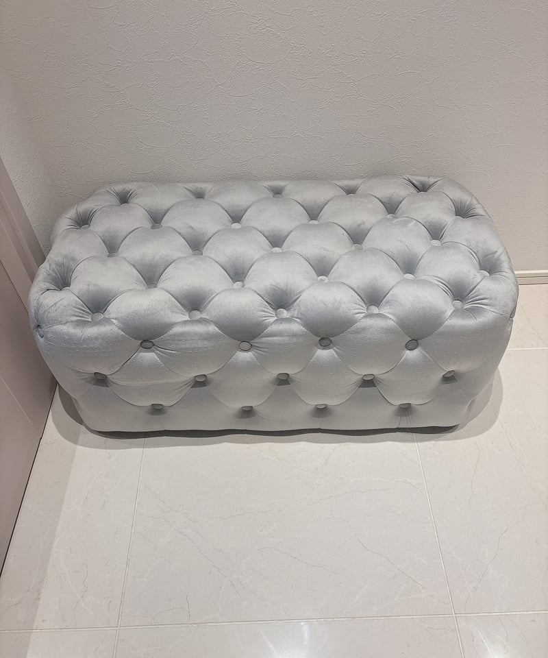 キルティングスクエアスツール | LARME de LAPIN（ラルムドラパン）