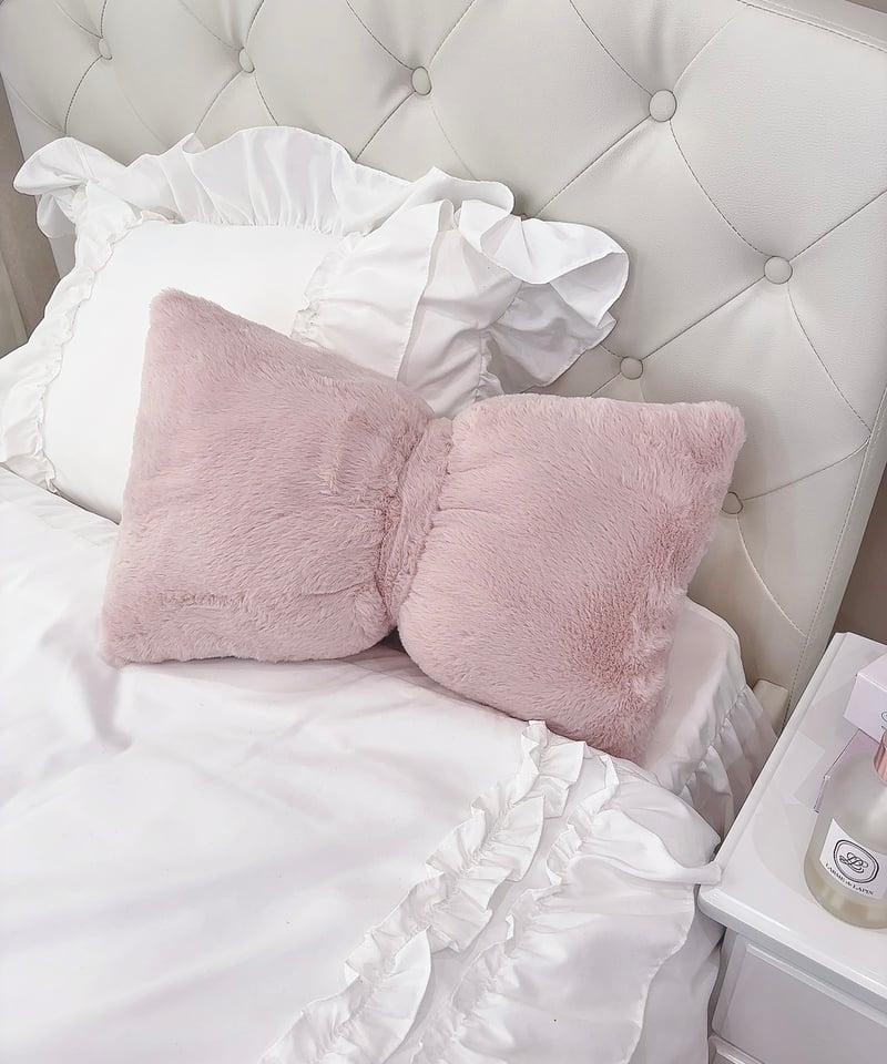 もちふわリボンクッション | LARME de LAPIN（ラルムドラパン）