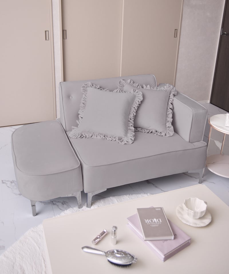 ベルベットボタンカウチソファ | LARME de LAPIN（ラルムドラパン）