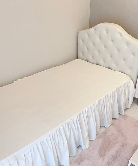 【送料無料】キルティングレザーベッド