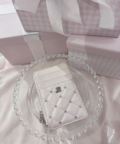 キルティングビジューフラグメントケース