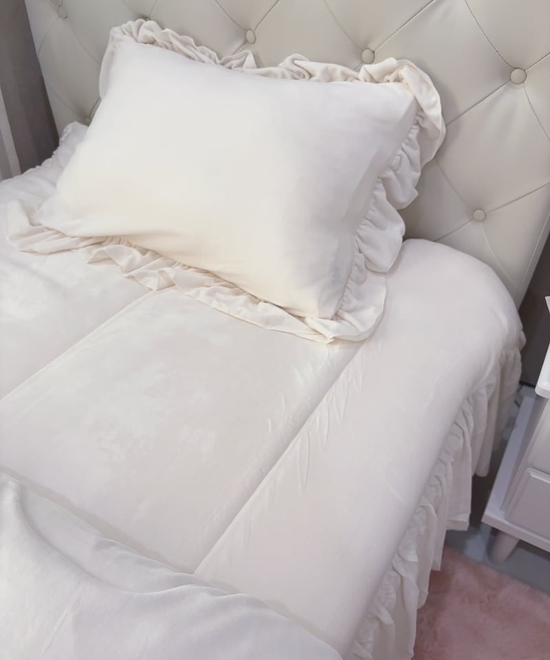 ふわとろフリル寝具カバー | LARME de LAPIN（ラルムドラパン）