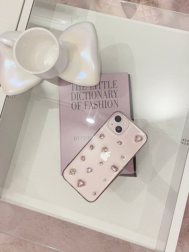 ハートストーンクリアiphoneケース | LARME de LAPIN（ラルムドラパン）