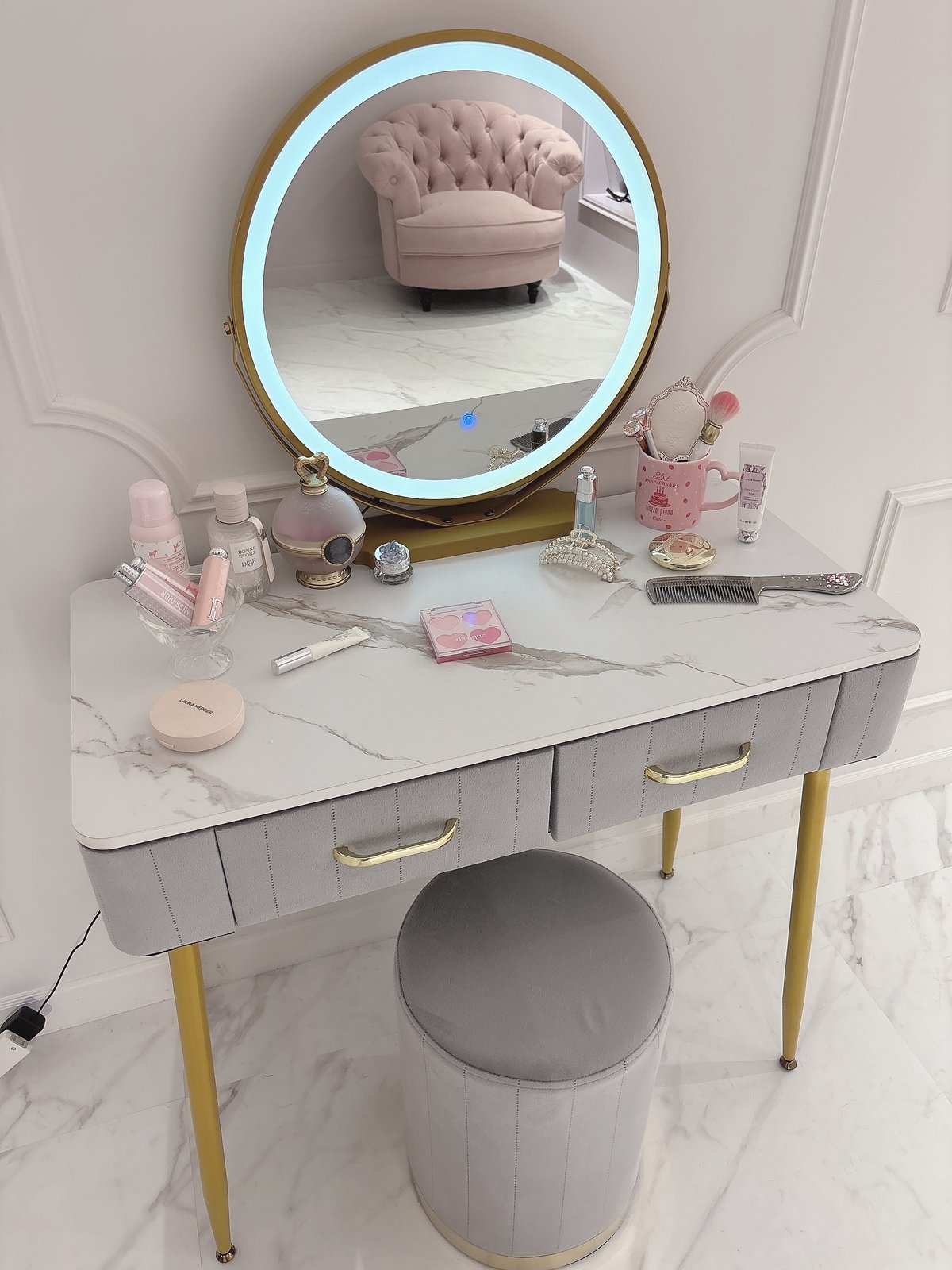 大理石ドレッサー