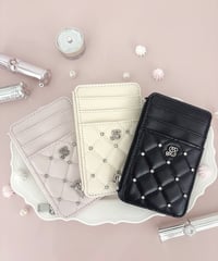 キルティングビジューフラグメントケース