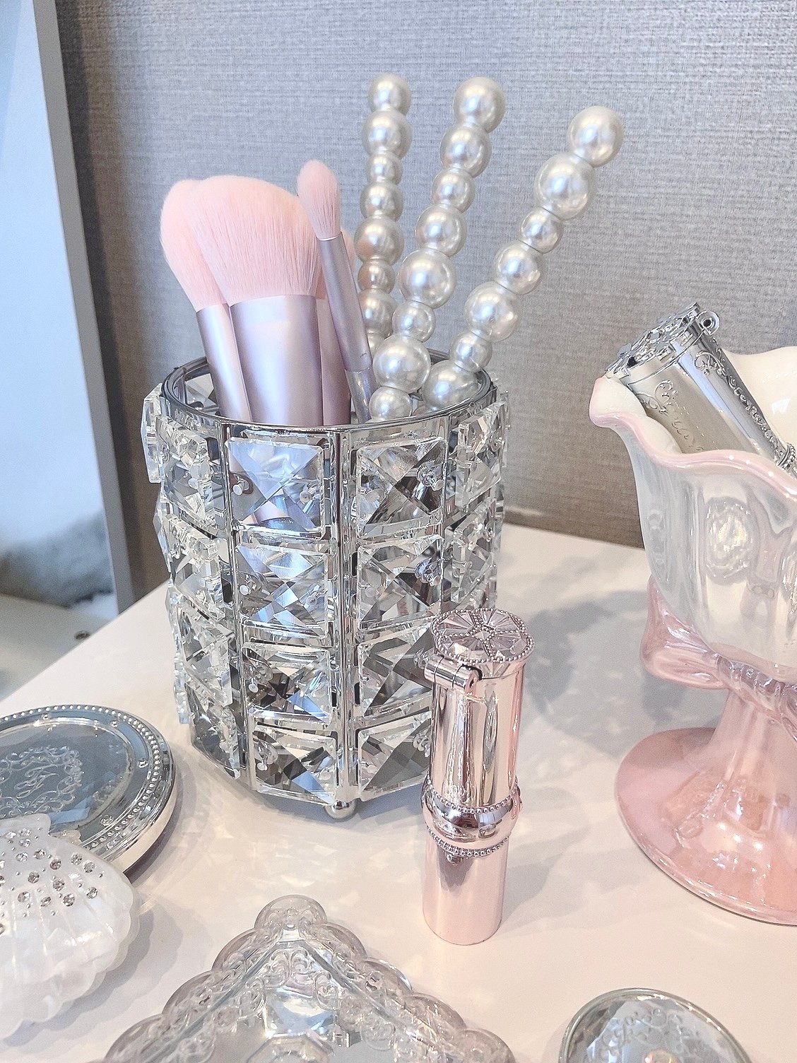 ジュエリーシルバーブラシホルダー | LARME de LAPIN ジュエリーシルバーブラシホルダー | LARME de LAPIN