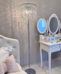 クリスタルフロアランプ