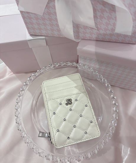 キルティングビジューフラグメントケース