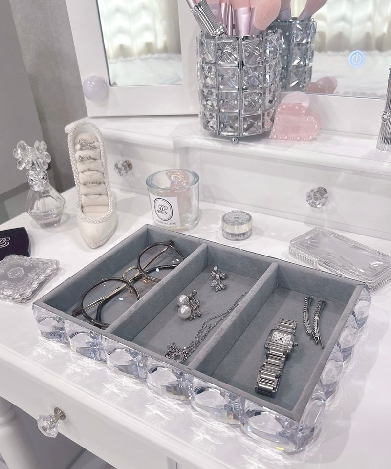Tiffany & Co. クリスタルトレイ アクセサリー / ジュエリーケース Tiffany & Co. クリスタルトレイ アクセサリー / ジュエリーケース