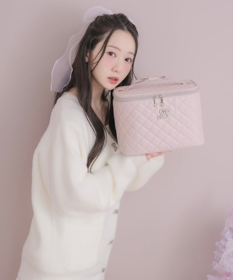 キルティングロゴバニティ | LARME de LAPIN（ラルムドラパン）