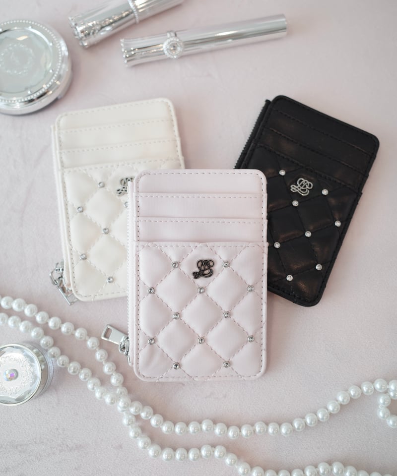 キルティングビジューフラグメントケース | LARME de LAPIN