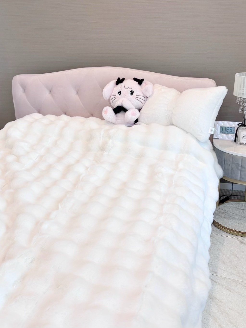 ぽこぽこラビットブランケット | LARME de LAPIN（ラルムドラパン）