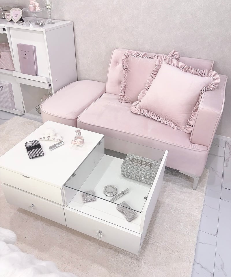 ベルベットボタンカウチソファ | LARME de LAPIN（ラルムドラパン）