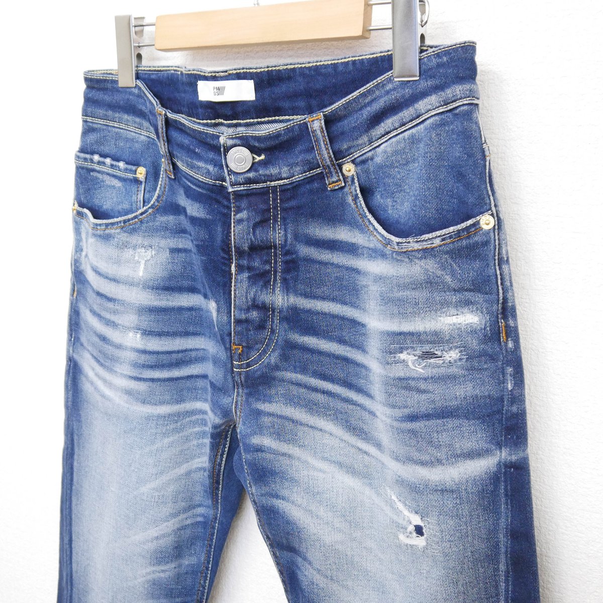 PMDS BARRET 3527/521 50/EVダメージストレッチデニム | WHIZ c 