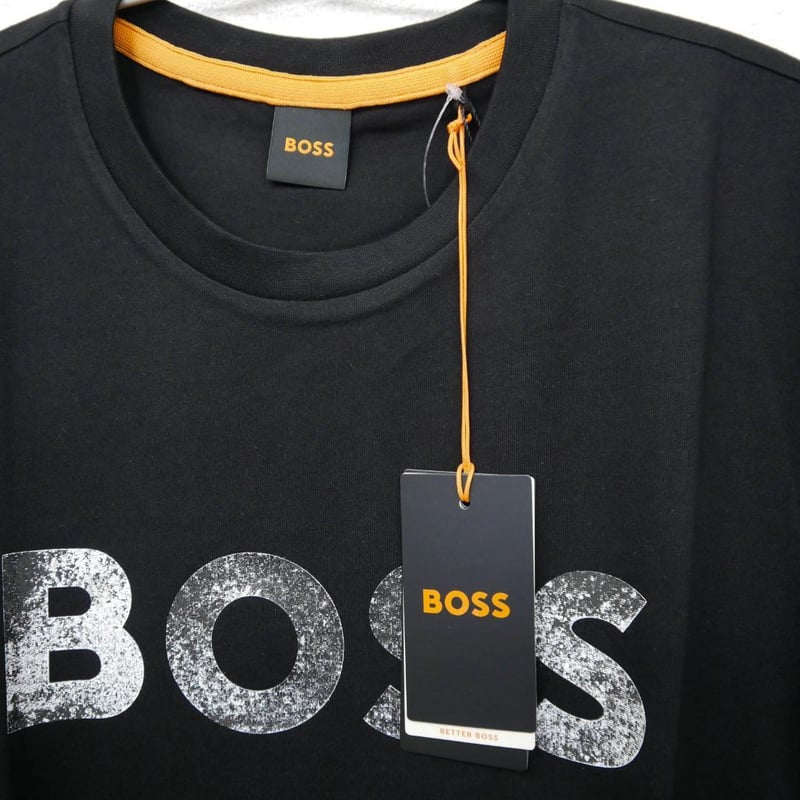 【Hugo Boss】Tシャツ 半袖 ロゴ コットン プリント HUGO BOSS コットンジャージー Tシャツ ロゴプリント | WHIZ