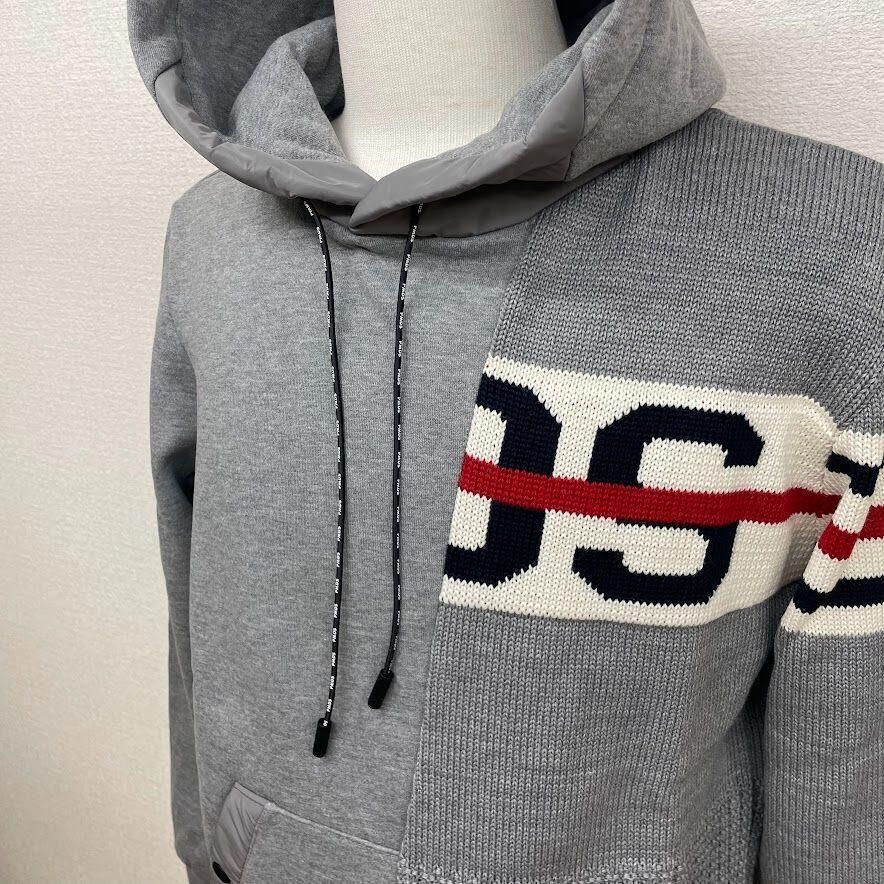 P.M.D.S. NEWFEDOR ニット切替パーカーGRY Mサイズ | WHIZ clot...