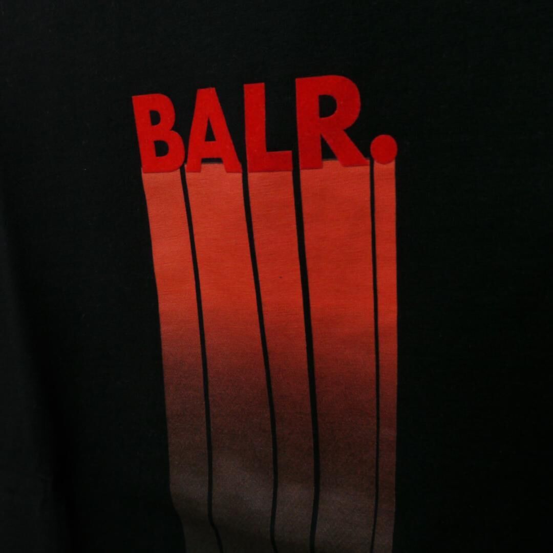 BALR.ボーラー　(S)フロントロゴプリント半袖Tシャツ