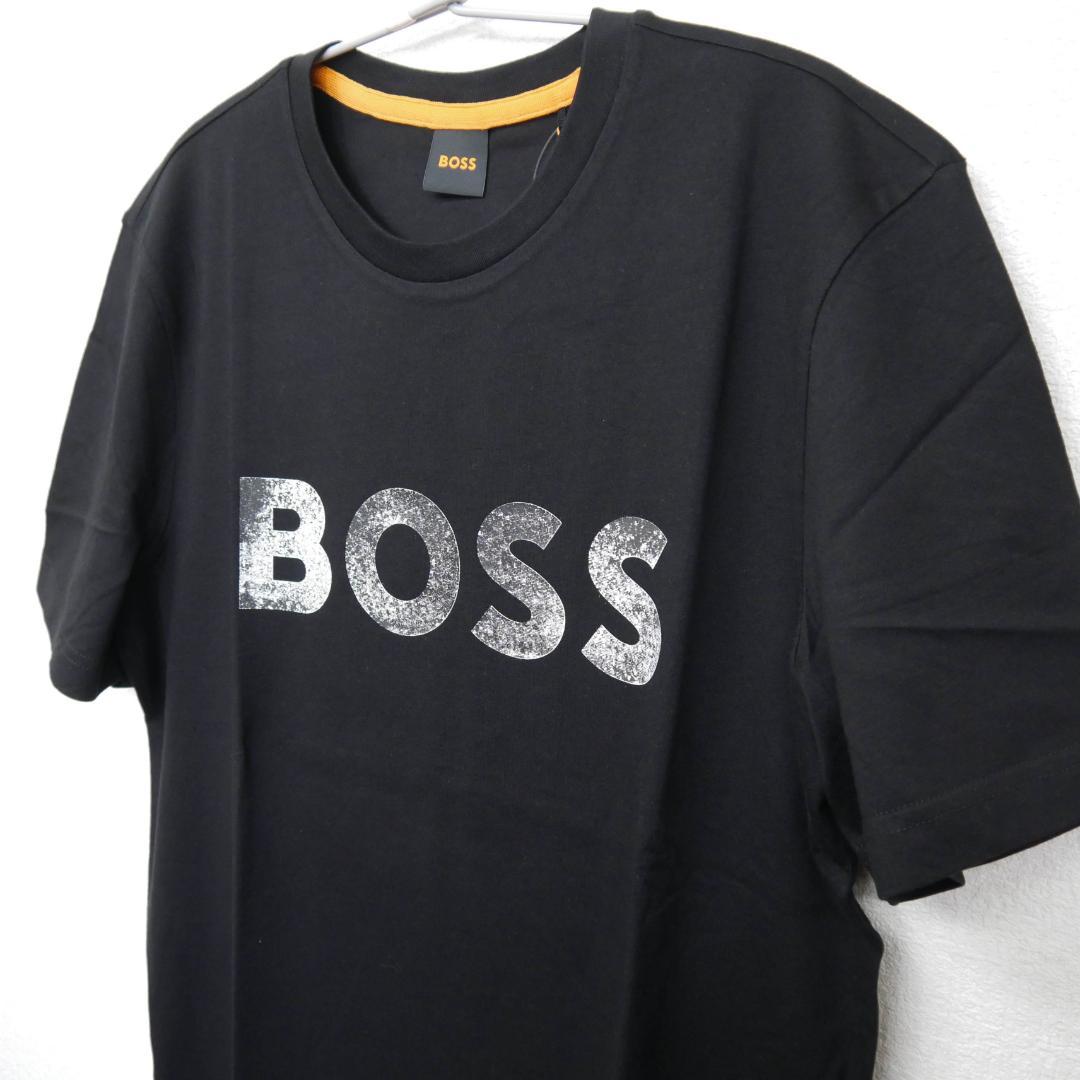 BOSS GREEN コットン ジャージー Tシャツ ロゴ プリント HUGO BOSS コットンジャージー Tシャツ ロゴプリント | WHIZ