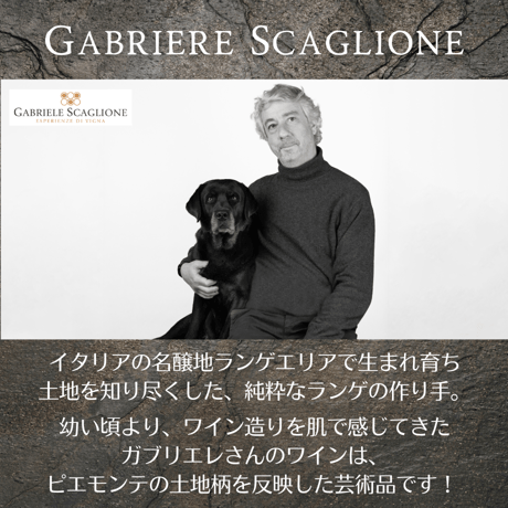 Gabriele Scaglione / メトドクラシコ ブリュット ロゼ デゴルジュマン2023 "M.C. Brut Rosé 20"