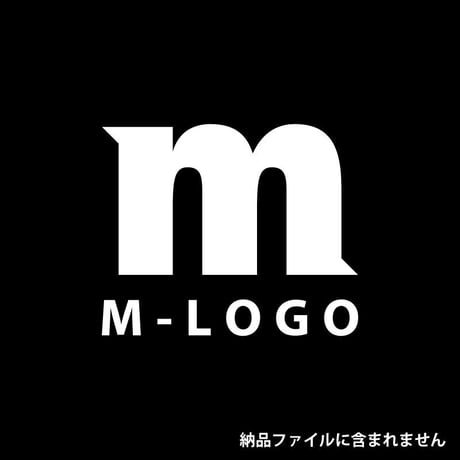 【既成デザイン販売】イニシャルロゴ/m02【費用も時間も節約】