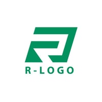 【既成デザイン販売】イニシャルロゴ/R02【費用も時間も節約】