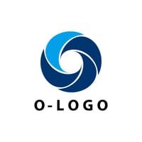 【既成デザイン販売】イニシャルロゴ/O01【費用も時間も節約】
