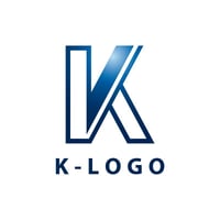 【既成デザイン販売】イニシャルロゴ/K01【費用も時間も節約】