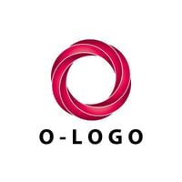 【既成デザイン販売】イニシャルロゴ/O02【費用も時間も節約】