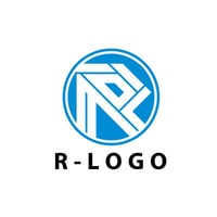 【既成デザイン販売】イニシャルロゴ/R03【費用も時間も節約】