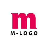 【既成デザイン販売】イニシャルロゴ/m02【費用も時間も節約】