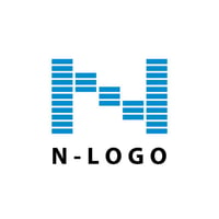 【既成デザイン販売】イニシャルロゴ/N02【費用も時間も節約】