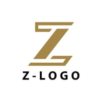 【既成デザイン販売】イニシャルロゴ/Z01【費用も時間も節約】