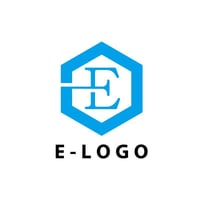 【既成デザイン販売】イニシャルロゴ/E01【費用も時間も節約】