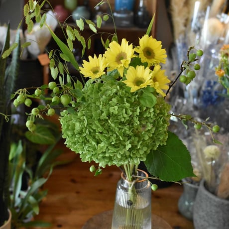 【花便り】ブーケ［お試し］お花の定期便