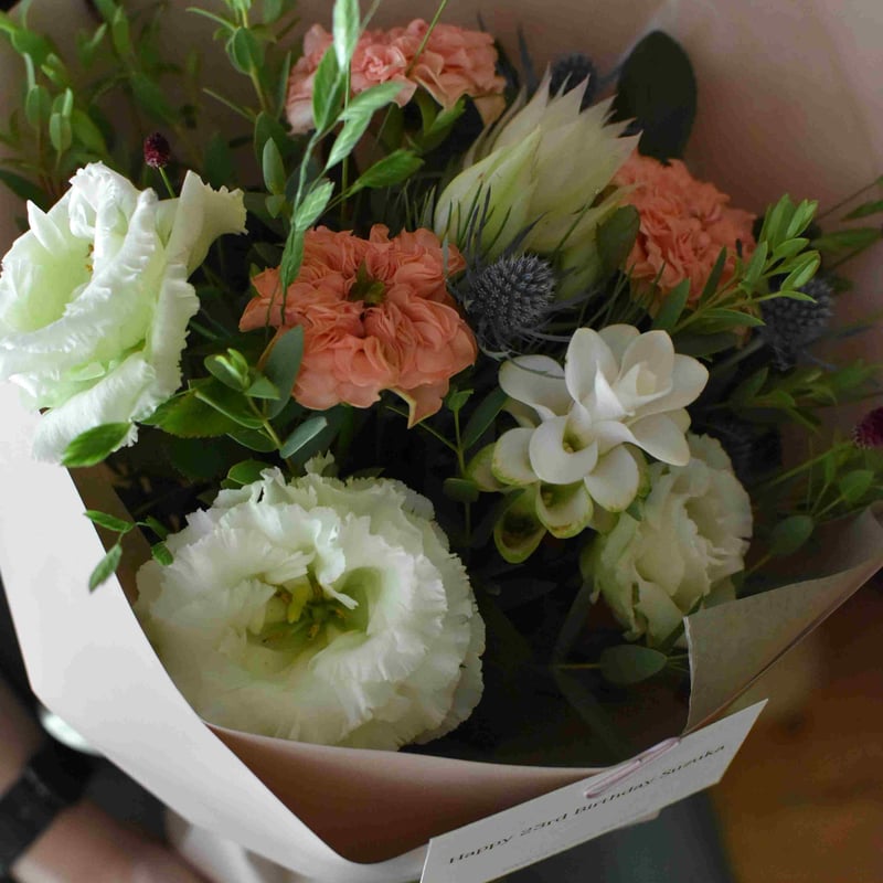 花束 (花結び/ナチュラル) M | hirugao