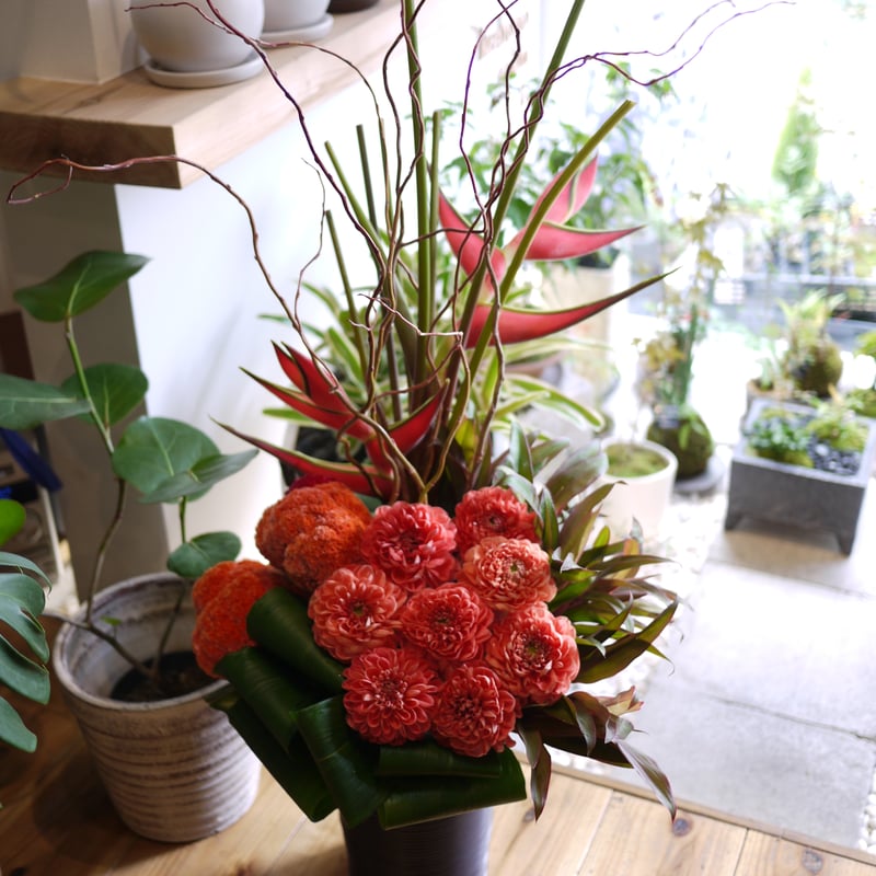 ひろりん✨クレイフラワー❁お正月フラワーアレンジメント特大壁掛け ひろりん様専用✨クレイフラワー❁お正月フラワーアレンジメント特大壁掛け