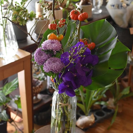 【花便り】ブーケ［お試し］お花の定期便