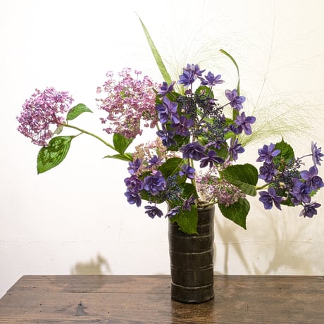 【花便り】アソートM(和花/枝物) お花の定期便