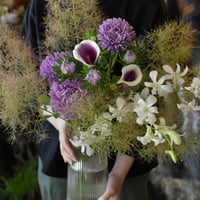 【花便り】ブーケM お花の定期便