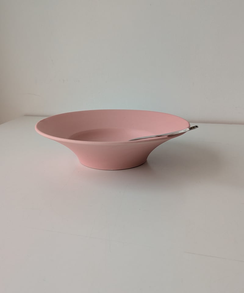 大園篤志 スープ皿 ピンク | M a t o ,,t o o l s