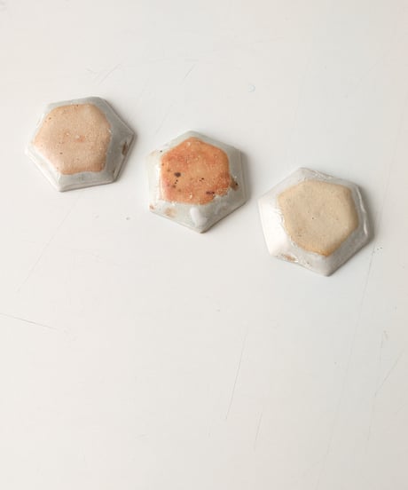 十場あすか　豆皿六角