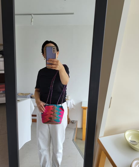 MAISONBADIGO　DOLORES 2-1　Basket Bag